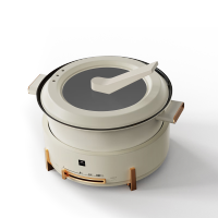 康宁/WORLD KITCHEN分体式鸳鸯锅电火锅电热锅电煮锅 WK-HHG4508/KZ 3L