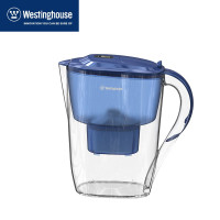 西屋westinghouse 净水壶过滤净水器 家用滤水壶 净水壶 3.5L宝蓝色 滤水壶(电子计数)WT-B07