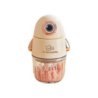 厨创妈咪kitchen mommy 搅拌家用捣蒜器蒜泥捣碎器绞馅机搅拌机碎肉机多功能辅食料理机大眼萌料理机XLJ311