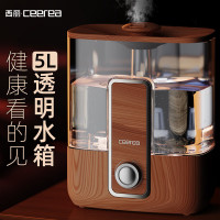 CEEREA 西丽小型卧室轻音婴儿办公室桌面大容量家用迷你低噪大雾量空气加湿SC-J0103W!