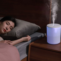 艾青春(AIYOUth)3.5L 大容量办公室加湿器家用静音小型桌面净化大雾量空气喷雾机 J1 白色!