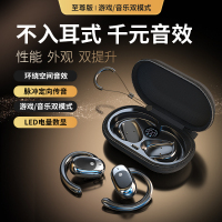 纽曼OWS开放式蓝牙耳机JM05至尊版JM05至尊版 主动降噪耳机 运动跑步骑行通话降噪 低延迟长续航通!