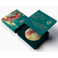 大益茶赤羽金轮礼盒(生)茶叶普洱茶 357g/盒!