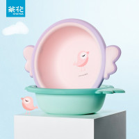 茶花可爱卡通安吉拉儿童脸盆婴儿宝宝洗脚洗脸家用盆351001!