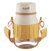 西屋Westinghouse果汁杯便携榨汁机(芥末黄)WSX800B!