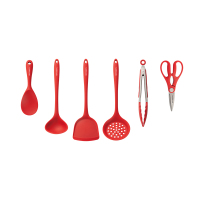 乐扣乐扣 Silicone系列鸿悦炊具六件套 CKT459S02!