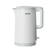 九阳(Joyoung) 电热水壶家用电烧水壶一键烧水开水烧水电水壶K17FD-W102 304不锈钢内胆开水煲1.5L!
