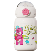 格沵GERM 迪士尼草莓熊系列彩虹星球保温杯550ml GE-DS23AW-B56!