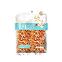 绿帝虾仁90g 自然淡晒 大小均匀 色泽淡黄肉质肥厚圆润!