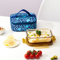 乐扣乐扣莱茵灵动琥珀色长方形玻璃保鲜盒二件套-LCB219FU 琥珀玻璃保鲜盒 精享每日好食刻!