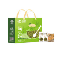 绿帝绿豆汤礼盒1000g 绿豆粥料家庭早餐好搭配员工福利!