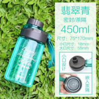 乐扣乐扣 便携运动水杯450ml HLC689!