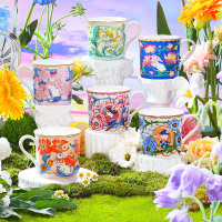 布兰兔 莎士比亚花园骨瓷马克杯 250ml!