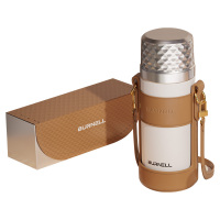 巴米樂(BAMILE) 风禾尽起养生400ml保温焖茶杯(背带款)BNL-BW173-400!