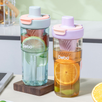 德铂(Debo) 雨果(Tritan塑料杯)水杯650ml DEP-905!