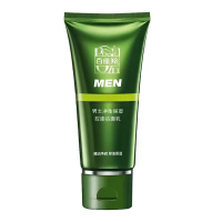 百雀羚(PECHOIN)男士净衡 保湿控油洁面乳100g!