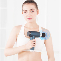 HTASK宏太筋膜枪肌肉放松器电动高频震动冲击抢健身肌肉按摩活络捶按摩枪(炫酷黑)HT-10M-1!