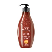 滋源茶籽控油去屑护发素轻盈顺滑润泽毛躁无硅油润发乳女士535ml!