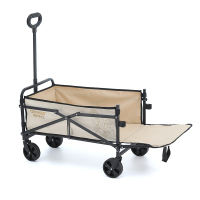 君华仕 GENVAS铃兰系列120L 升级大容量 加粗全钢车架 户外露营车GS080!