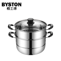 栢士德BYSTON铁素体型不锈钢索菲亚蒸锅BST-083!