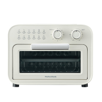 摩飞 多功能电烤箱 MR4014 白蓝两色360°循环空气烤 12L双层容量 时间温度自定义