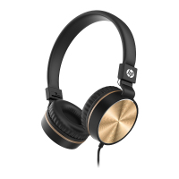 惠普 3.55接口 金属材质有线头戴式耳机台式机笔记本平板电脑手机有线耳机 DHH-1206!