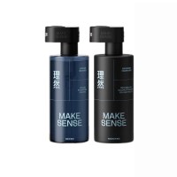 理然男士洗发水沐浴露去屑止痒控油蓬松氨基酸保湿净肤洗护套装((莫吉托香型洗发水400ml+沐浴露400ml)!