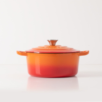 三禾 釉彩珐琅铸铁多用锅 22cm 家用砂锅 ZT22A2!