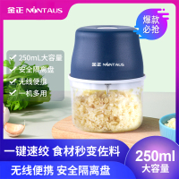 金正 TMS鲜美味充电式食物料理机搅蒜器 JZL-N06B!