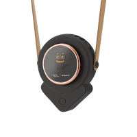 思嘉思达 大英联名佩戴 智能风扇(安德森猫)强劲风力三档调节小巧便携挂脖风扇SKD-F1013!