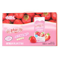 小洋人经典妙恋礼盒(草莓味)250ml*12 妙恋草莓味乳味饮品 香醇回味 草莓乳酸菌!