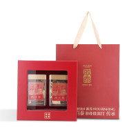 启泰-西洋参礼盒200g 礼盒花旗参人参皂苷含片可磨西洋参粉送父母长辈送礼 礼盒装!