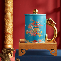 共禾京品龙腾盛世系列马克杯 ZFWACOM230033迎春绿!