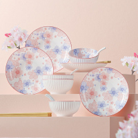 共禾京品 樱花飞舞 十六头餐具 ZFWACOM220021!