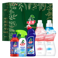 水卫仕 卫浴衣物清洁组合5件套装 AS13!