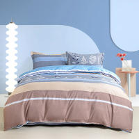 洁丽雅(grace) 洁丽雅 活性磨毛贡棉四件套200*230cm JLY-J2168扶摇!