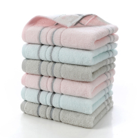 洁丽雅(grace) 毛浴组合四件套(面巾*1+浴巾*1+方巾*2) JM2656!