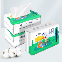 洁丽雅(Grace)一次性洗脸巾居家差旅便携洁面巾擦脸巾清洁卸妆洗面毛巾60片*3包MRJ390-3!