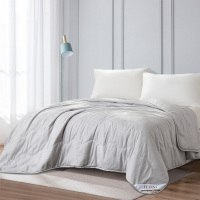 富安娜 新光灰七孔抗菌夏被\203*229cm\712200003!