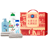 舒肤佳(Safeguard)缤纷祝福洗护套装C1!