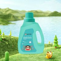 大嘴猴(Paul Frank)自然焕彩洗衣液2kg自然焕彩洗衣液|薰衣草香型机洗手洗洗衣服!