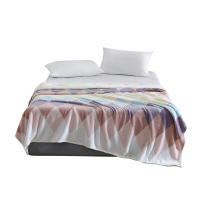 BeyondKids博洋宝贝柔肤多用毯子 毛毯 七彩时光法兰绒毯BYTZ39-150!