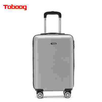 途帮(TOBOOG)耐磨商务拉杆箱TB2068 银色 20寸!