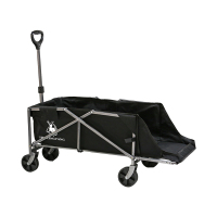 徽羚羊 露营车折叠推车户外露营儿童小推车营地车推车后开 5寸 后开款 黑色HLY-YYTC-24001!