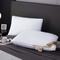 巴天弩(BATANUV) 白色枕芯对枕 F-JF008 呵护睡眠 唤醒栖居好时光 云朵般柔软触感 绿色舒睡!