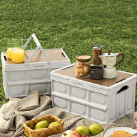 大迈折叠野餐收纳箱储物箱车载整理箱DM-9007!