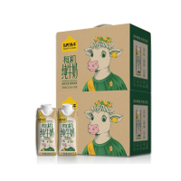 认养一头牛有机梦幻盖纯牛奶 250ml*10盒/箱-2提-110101000382!