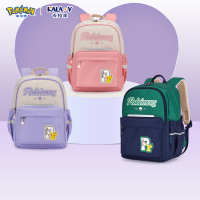 卡拉羊宝可梦系列超轻大容量便风琴书包颜色随机CX5524-22L!