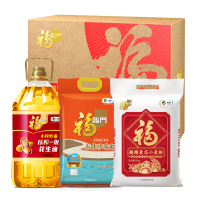 金龙鱼 中粮福临门到身边大礼包特惠D款 10kg+4L 员工必备福利 企业礼品中粮礼包!