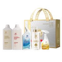 BESITING碧丝汀 洗衣液柔顺剂洁厕净油污净内衣洗衣液 家庭清洁护理奢享装-B款!